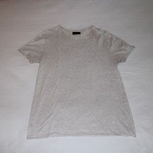 ZARA Men's plain white t-shirt